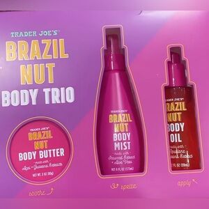 Brazil Nut Body Trio NWT
